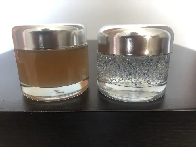 Kit de sueros (Contorno de ojos/ZD * Anti-edad). Cristal 50g.